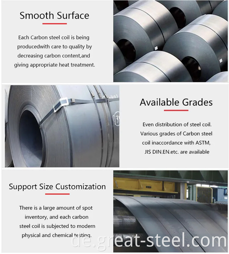 carbon steel coil advantage